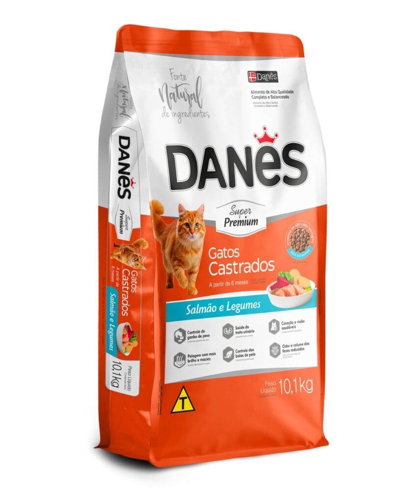 Danês Gatos Castrados Super Premium